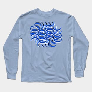 Water flow by Orchidinkle 8 Long Sleeve T-Shirt